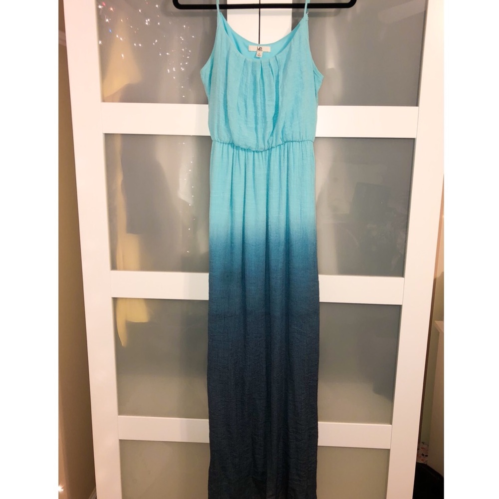 BLUE OBMRE MAXI DRESS